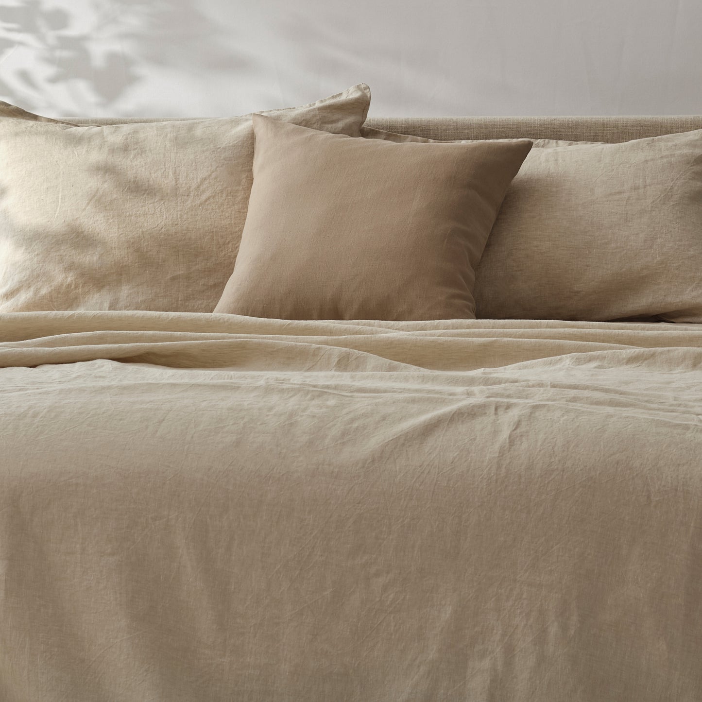 100% French Linen Throw Pillow Sham