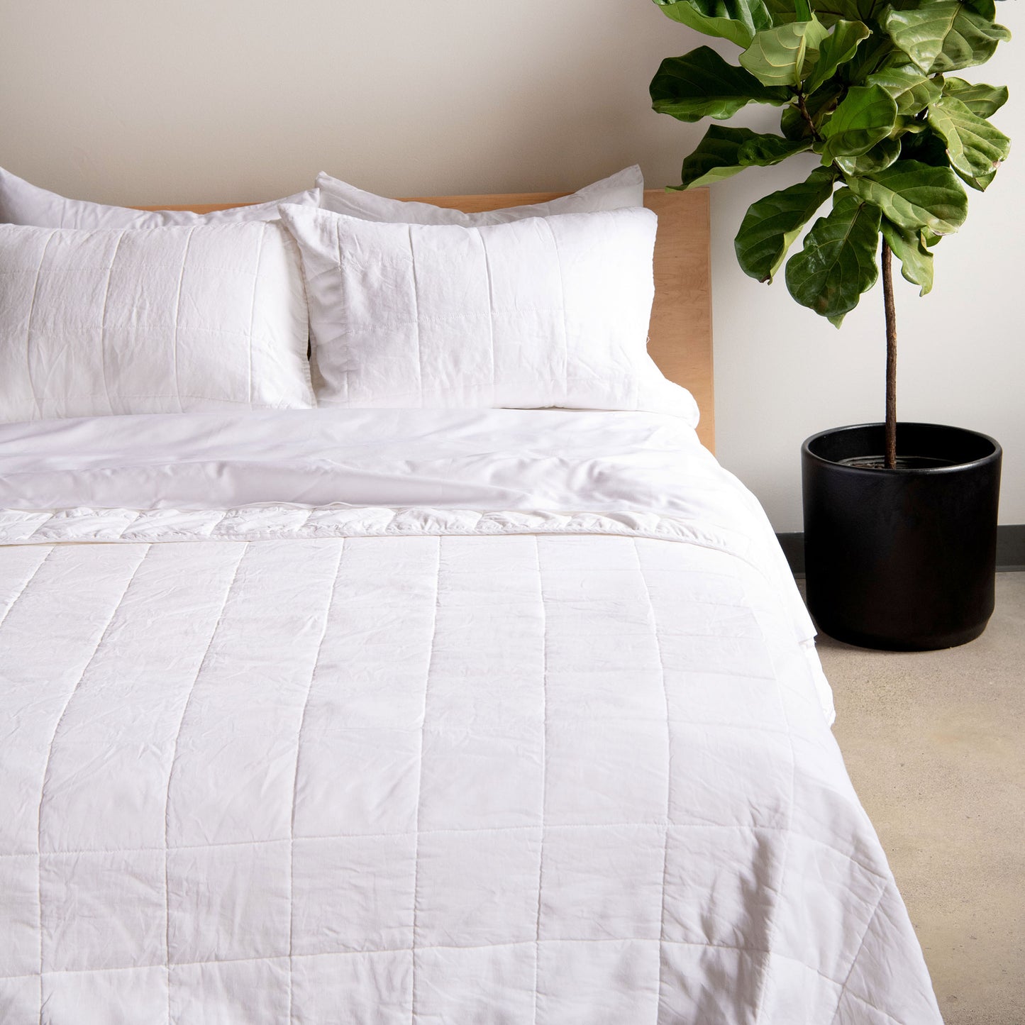 French Linen Quilt