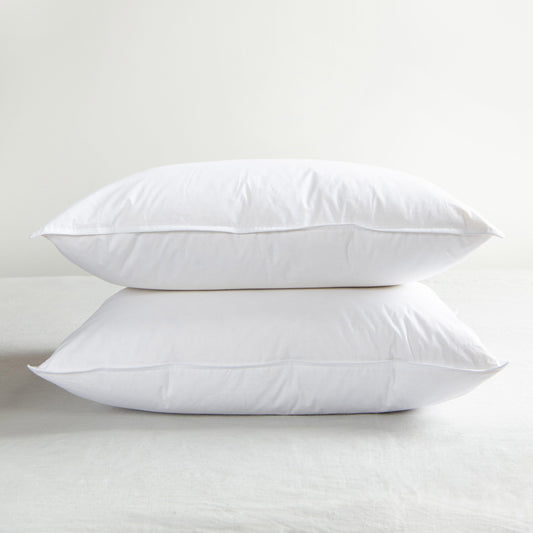 2 Pack Feather & Down Bed Pillows