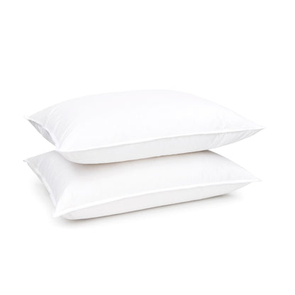 2 Pack Medium Hotel Style Down Alternative Bed Pillow