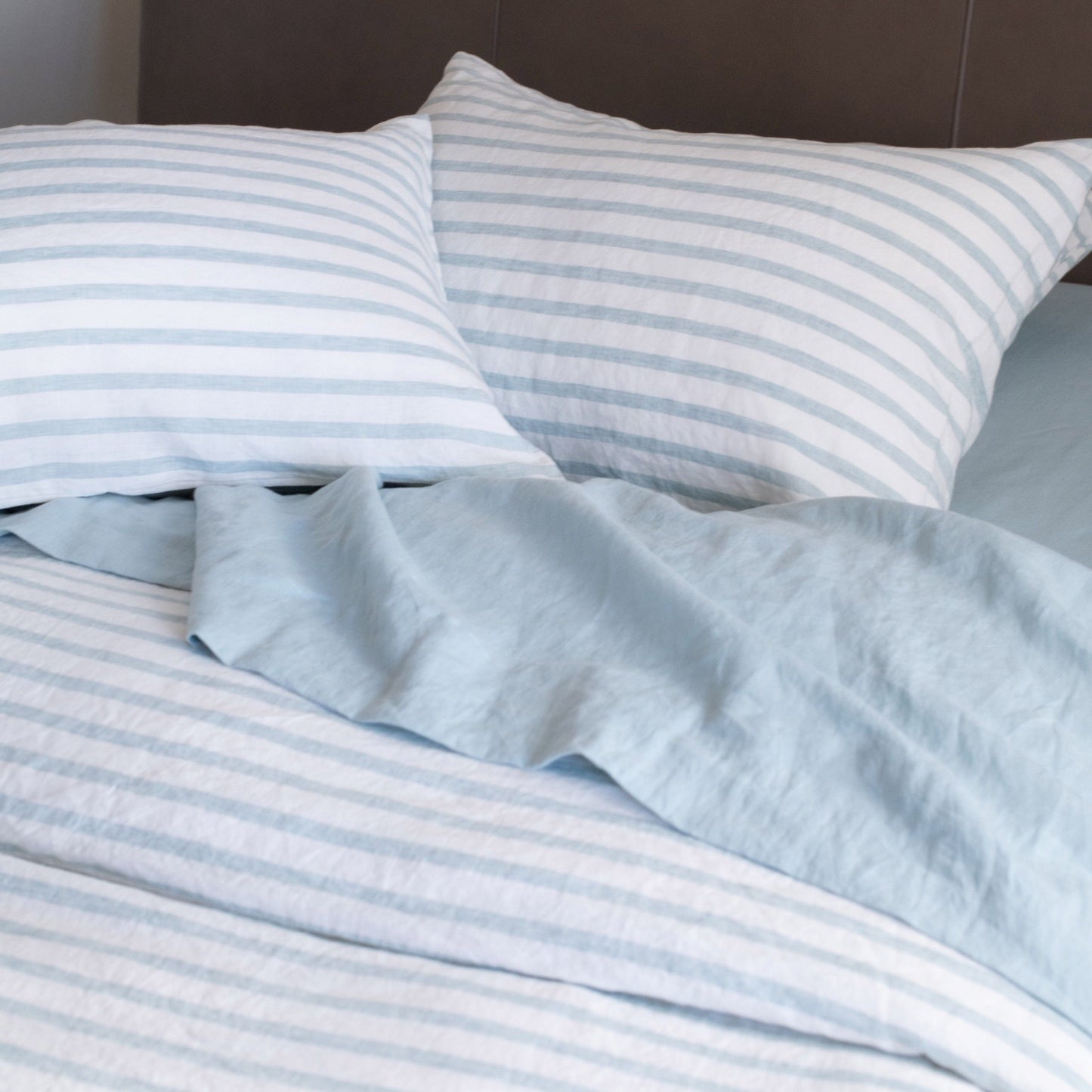 100% French Linen Duvet Cover & Sham Set