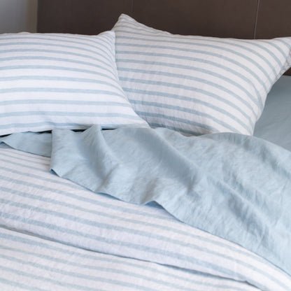 100% French Linen Duvet Cover & Sham Set