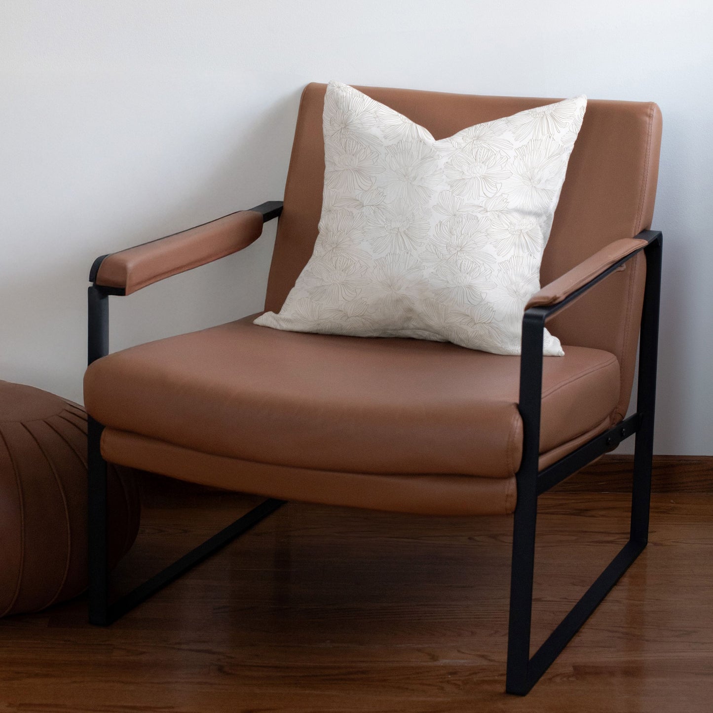 20" x 20" French Linen Pillow with Removable Sham