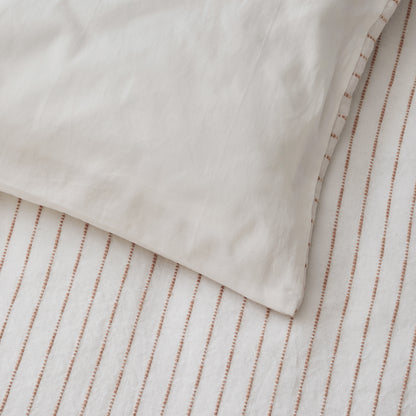 French Linen and Cotton Duvet Cover & Sham Set