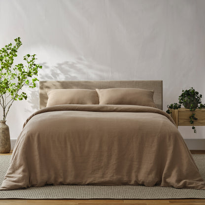 100% French Linen Duvet Cover & Sham Set