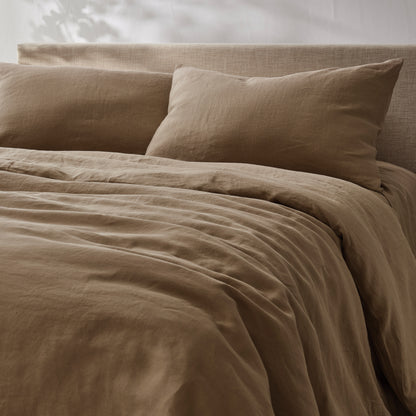 100% French Linen Duvet Cover & Sham Set
