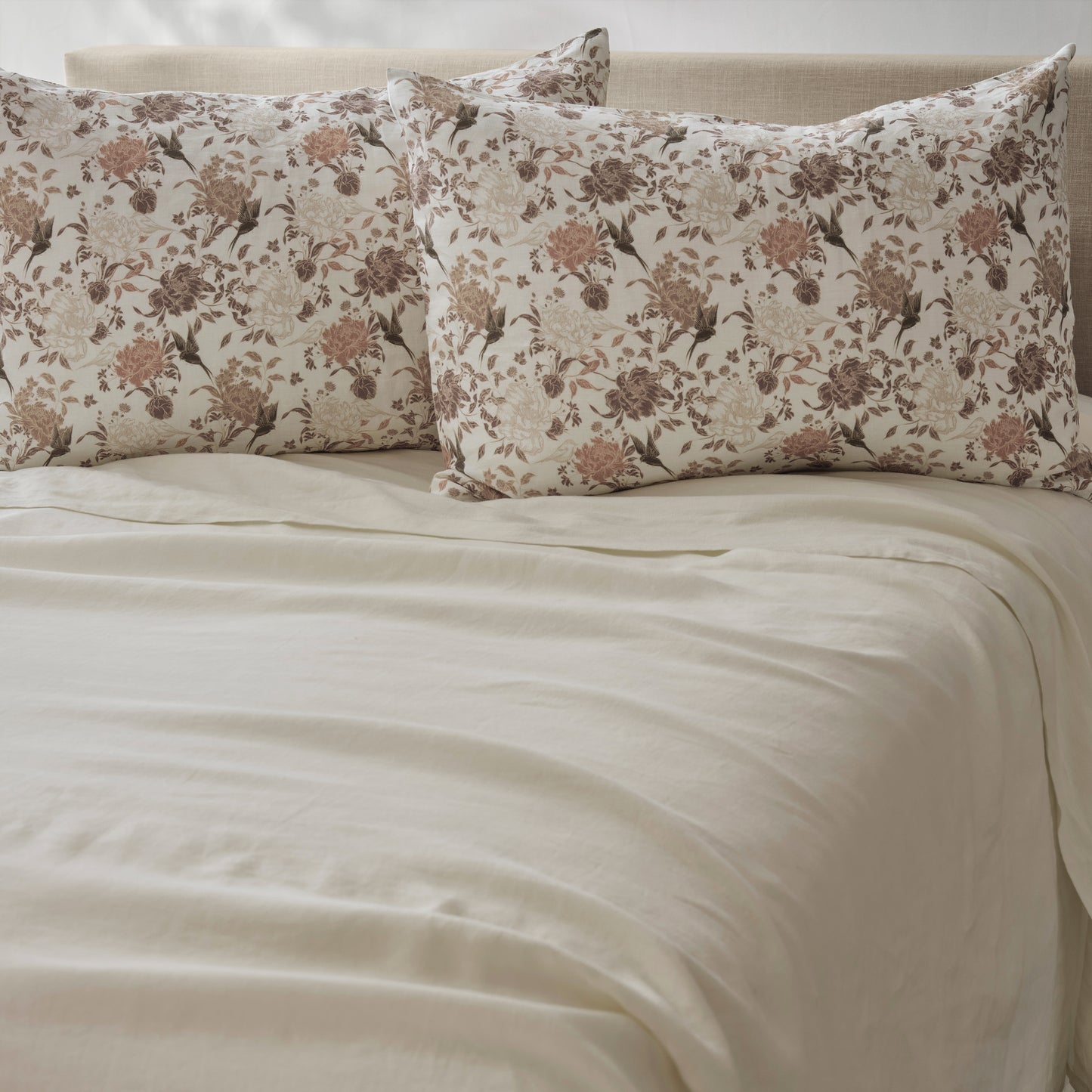 100% French Linen Pillowcase Set