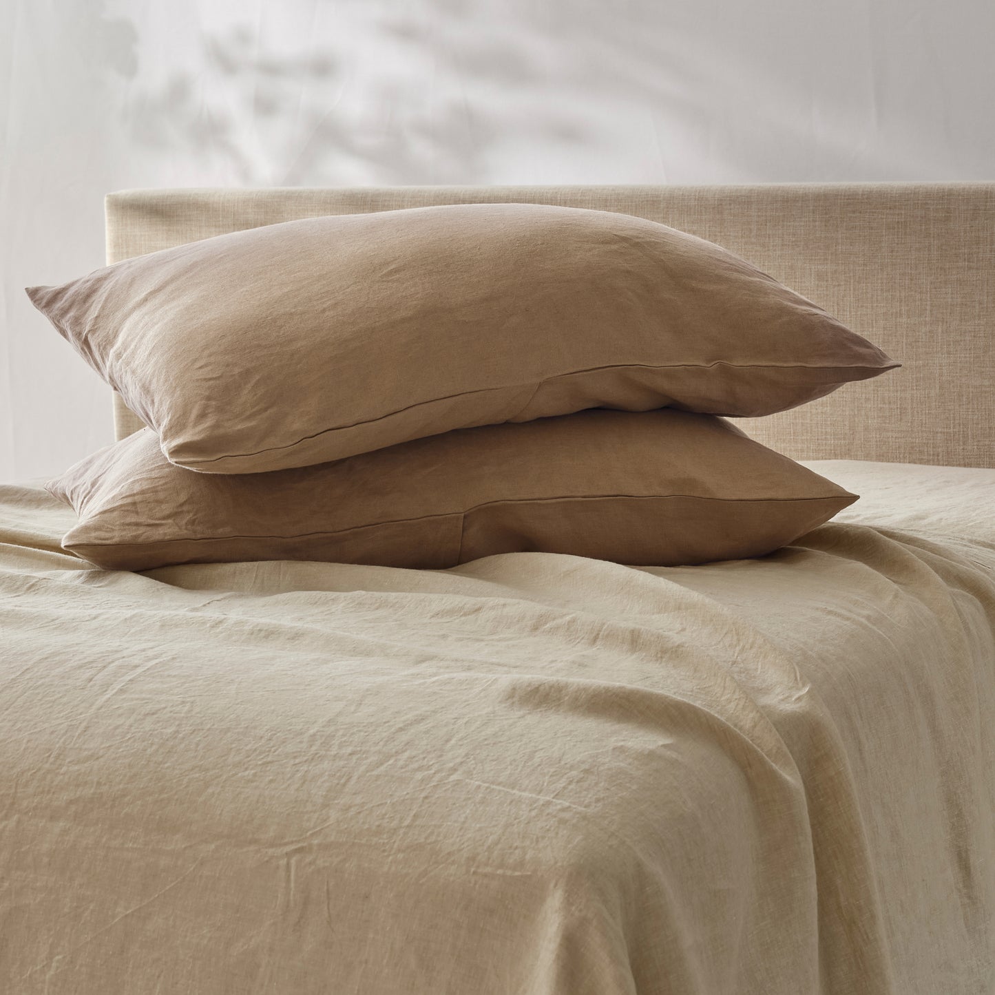 100% French Linen Pillowcase Set
