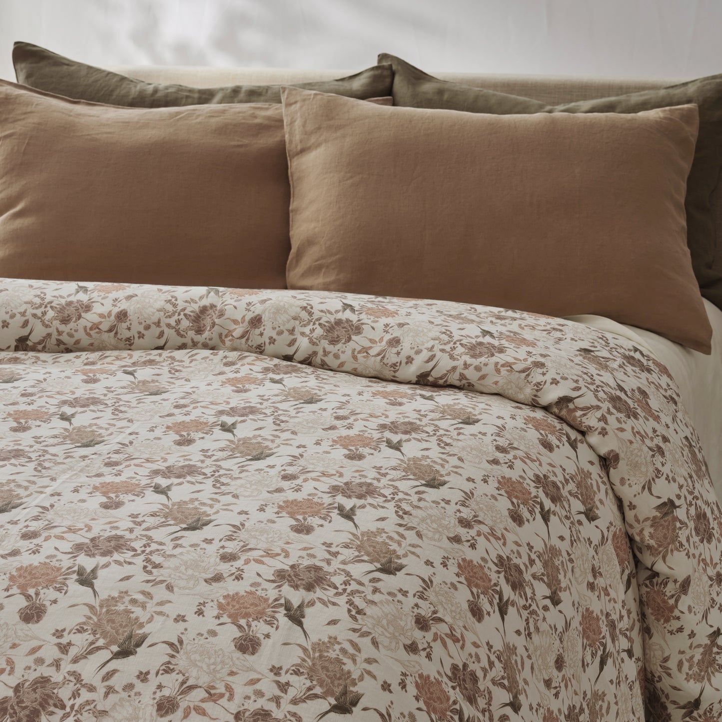 100% French Linen Pillowcase Set