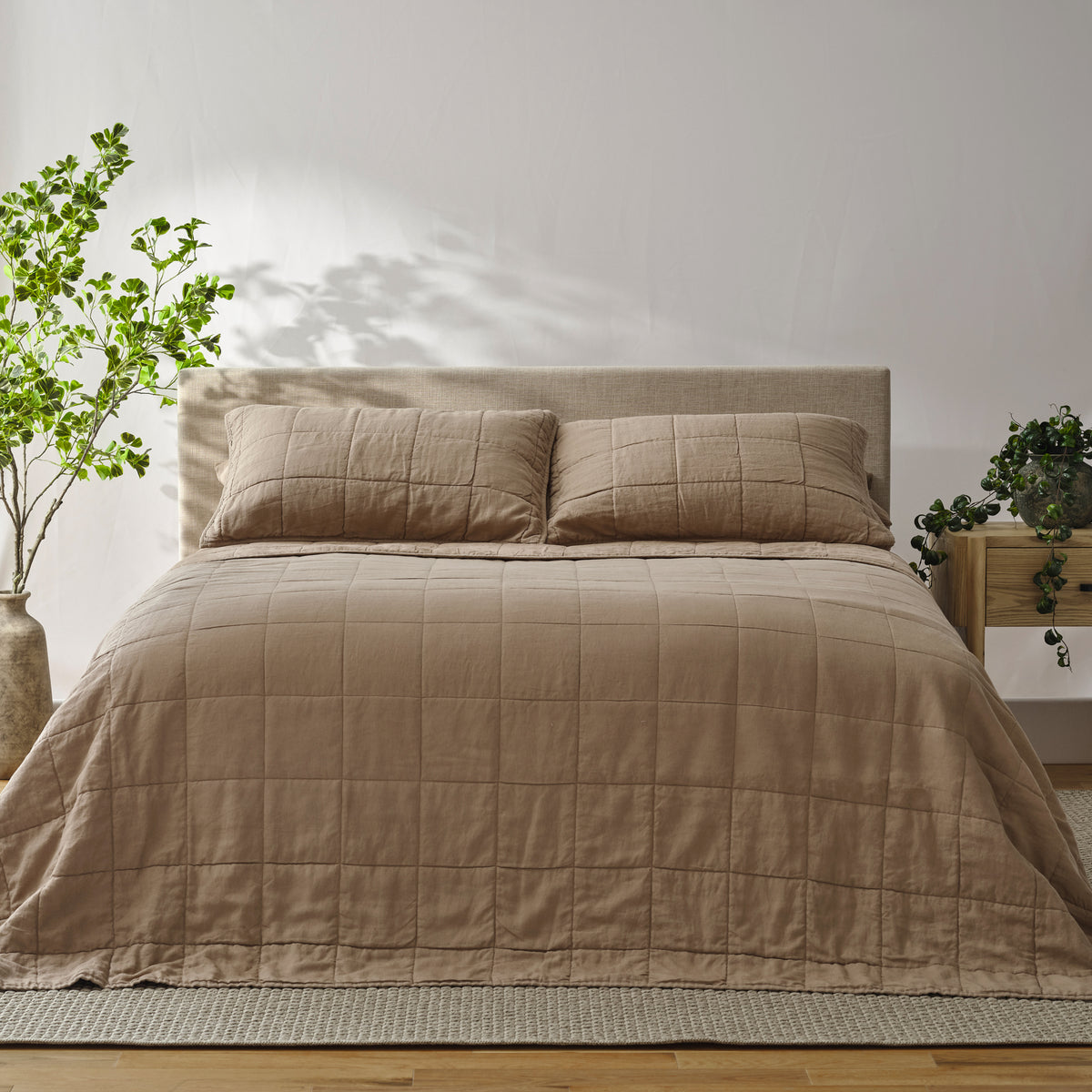 French Linen Quilt