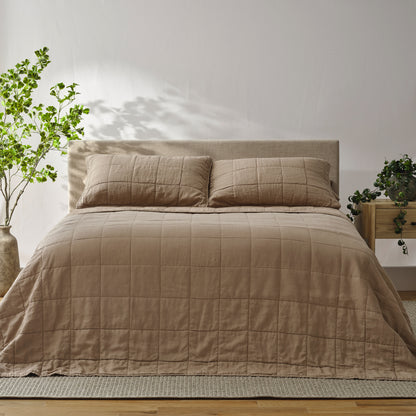 French Linen Quilt