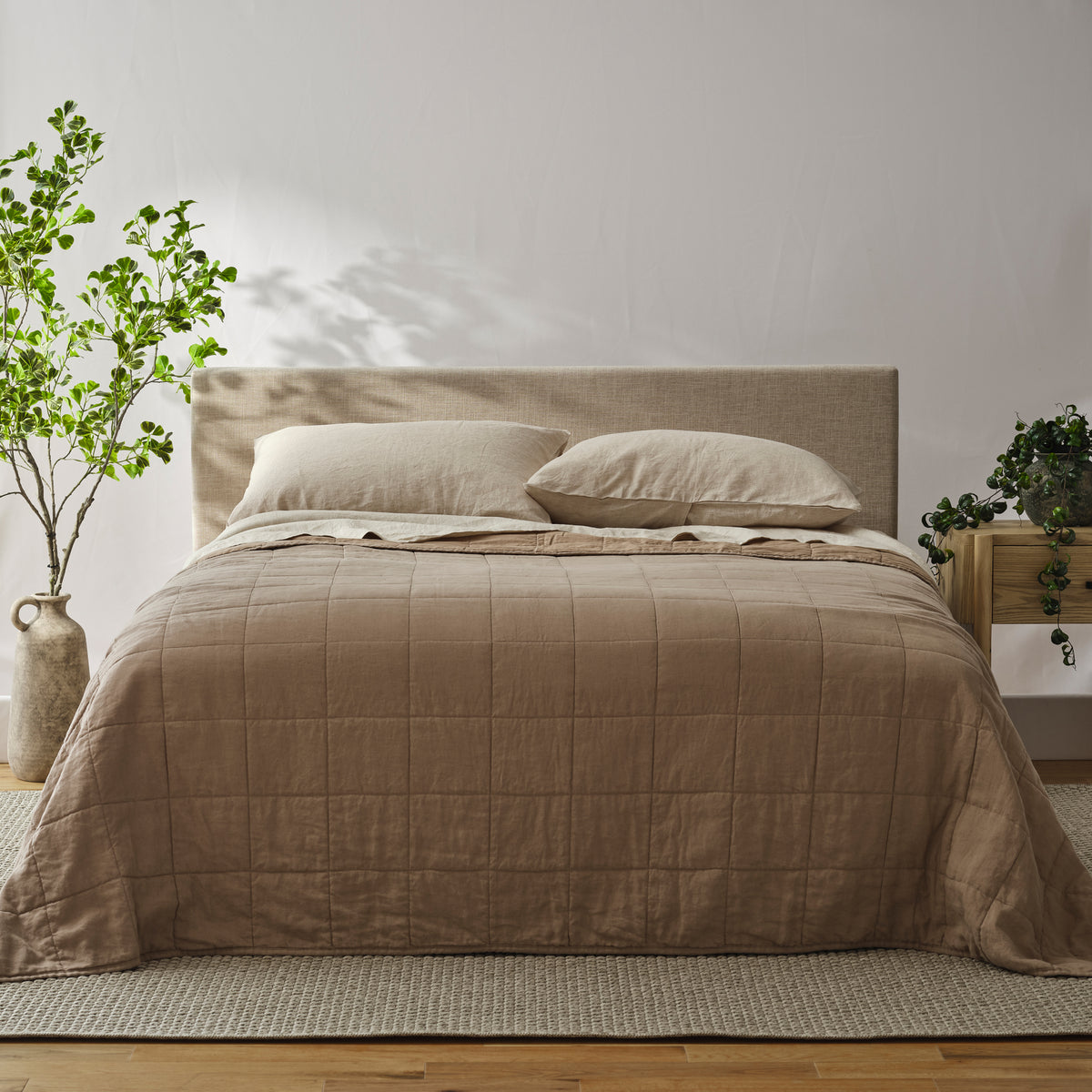 French Linen Quilt