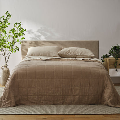 French Linen Quilt