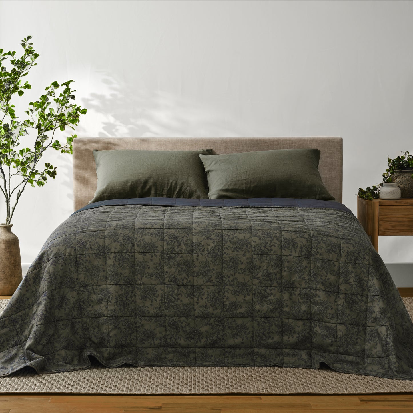 French Linen Quilt