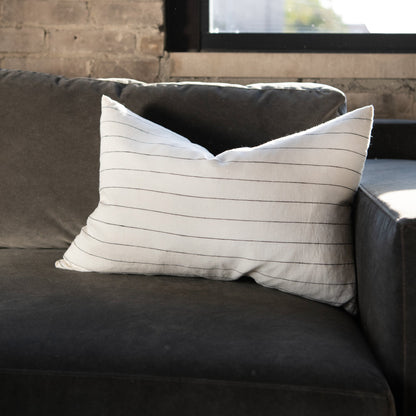 French Linen Decorative Throw Pillow