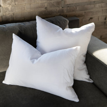 French Linen Decorative Throw Pillow