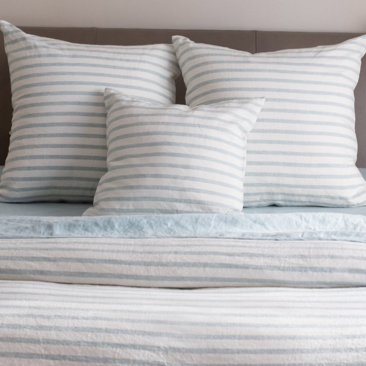 20" x 20" French Linen Pillow with Removable Sham