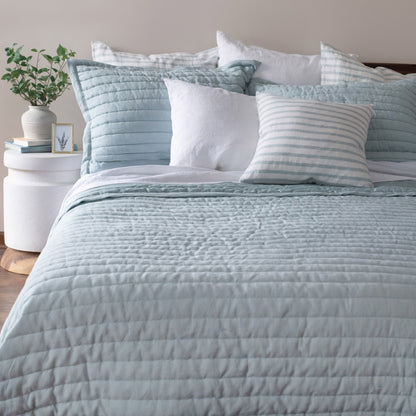 20" x 20" French Linen Pillow with Removable Sham