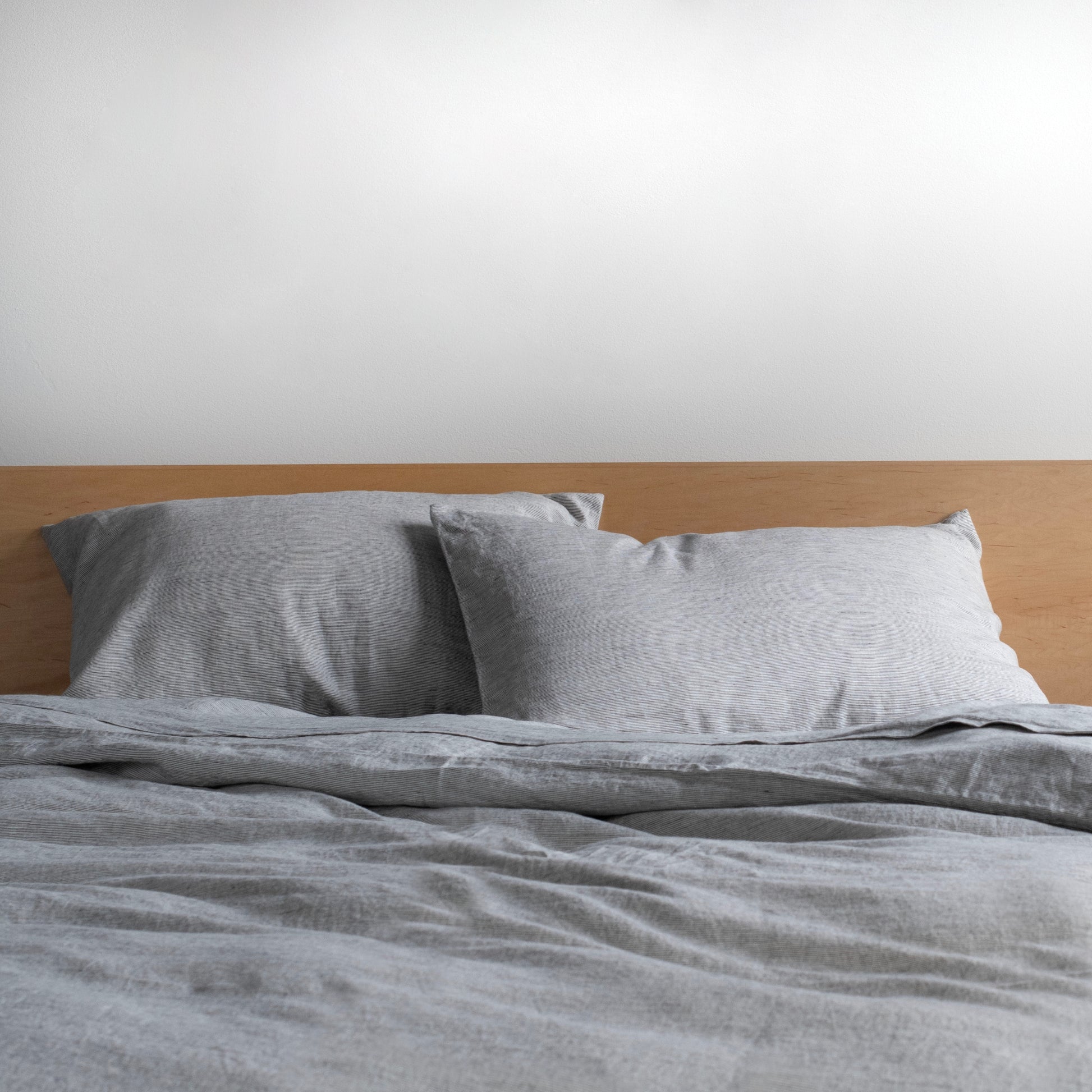 100% French Linen Pillowcase Set by BOKSER HOME
